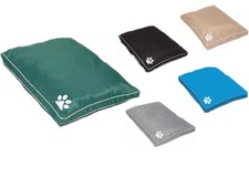 Waterproof Dog Bed Large Pet Bed Removable Zip Cover & Cushion Pad Pet Mattress