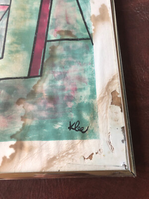 PAUL KLEE ORIGINAL Limited Edition LITHOGRAPH “OPENED” 306