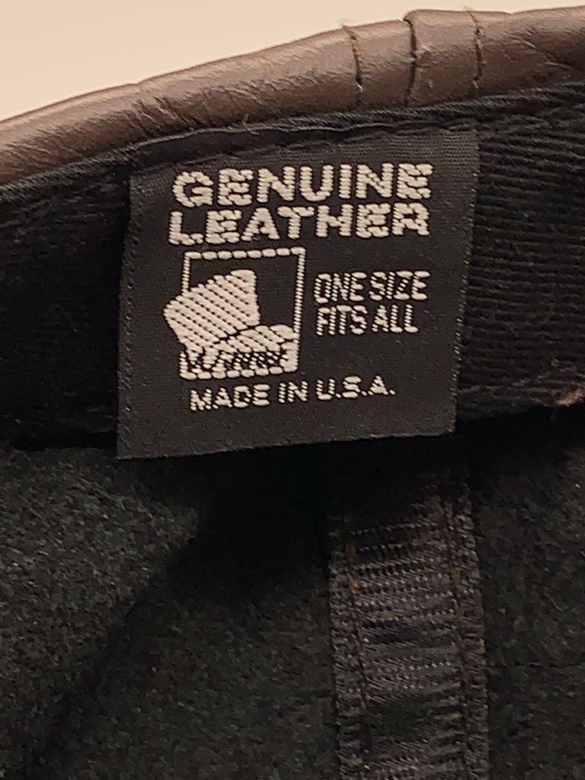 Leather Hat Cap Adjustable Strap Back Brown Baseb… - image 10