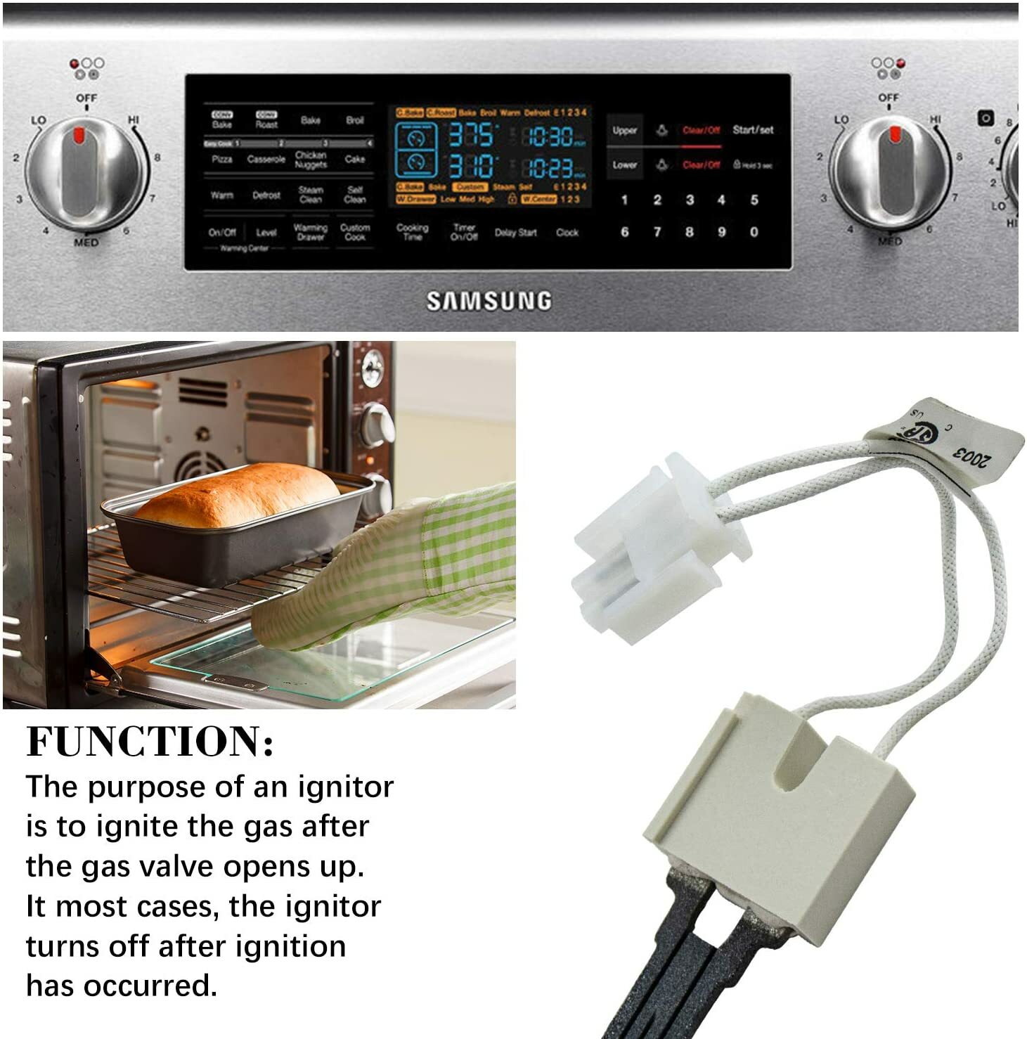 622286893 Furnace Hot Surface Ignitor Direct for Rheem Ruud 6222441