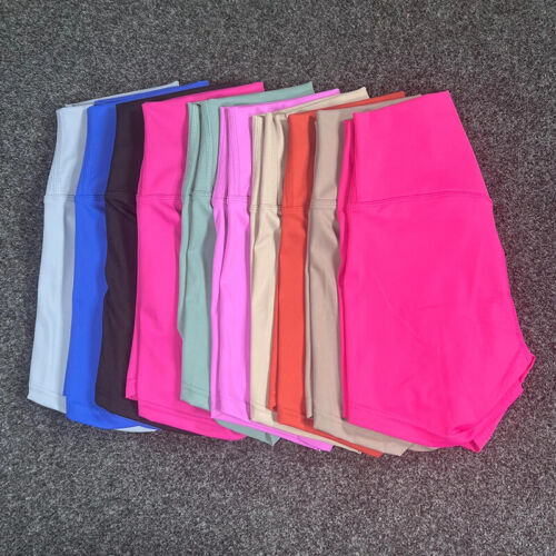 Women's Sports High Waist Yoga Shorts Fitness Running Cycling Quick Drying Short