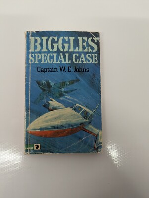Biggles Sonderkoffer W.E.Johns.Knight.Erster Briefpapierkorb 1975.SEHR GUTER Zustand
