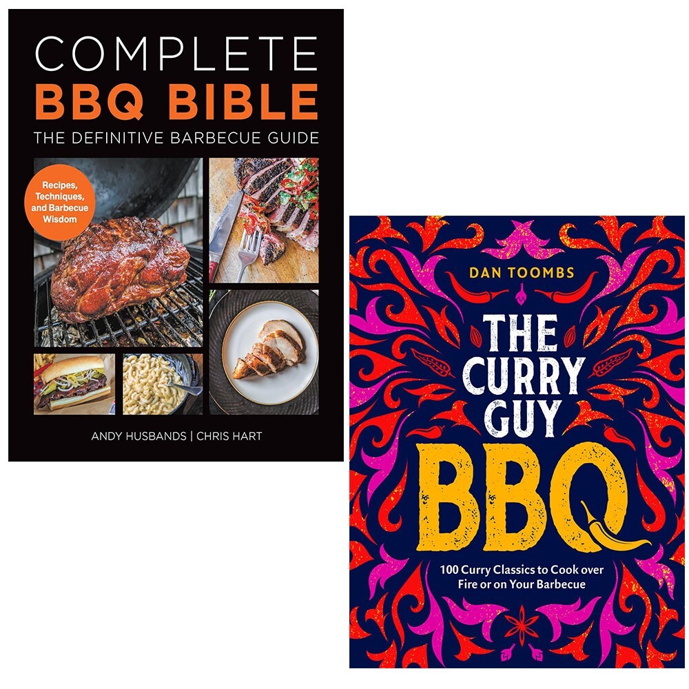 Curry Guy BBQ (HB), Complete BBQ BIBLE Definitive Barbecue Guide 2 Books Set