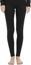 Womens 100 Merino Wool Base Layer Pants Thermal Underwear Bottom Long Johns