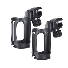 Universal Cup Holder for Stroller Bike Wheelchair Walker Scooter ATV, 2 Pack
