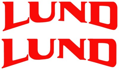 LUND  BOAT STICKER DECAL FISHING *ANY SIZE OR COLOR BUY 1 GET 1 FREE