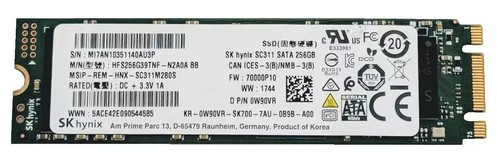 SK Hynix HFS256G39TNG-N2A0A 256GB M.2 Solid State Drive