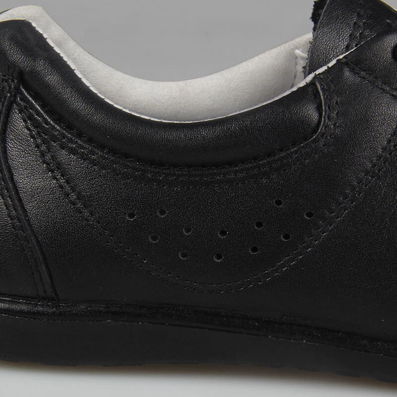 Sapatos de couro genuíno chateado Kung Fu Tai Chi sapatos de arte marcial Wushu Sport - Imagem 4 de 4