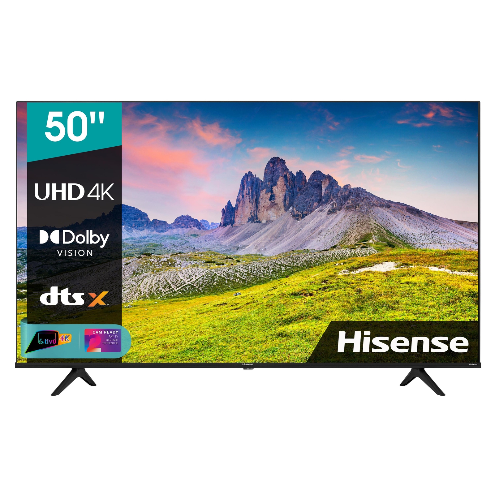 Hisense TV led 4k 50A6CG 50 pollici Ultra Hd 4K...