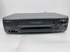 Broksonic VHSA-6687CTTCT VHS 4 Head Player Recorder No Remote- Tested