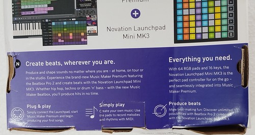 MUSIC MAKER BeatBox Hardware Magix Neue Version ungeöffnete Box Create Beats Modern - Bild 6 von 9