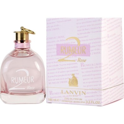 Rumeur 2 Rose by Lanvin EDP 3.3FL OZ / 100ML Natural Spray New In Box