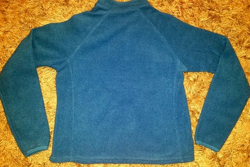NWT TOMMY HILFIGER Youth M/M POLARTEC Classic 200 Blue Fleece Pullover* - Picture 2 of 5