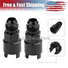 For Fuel Rail Adapter Fittings Feed Return AN...