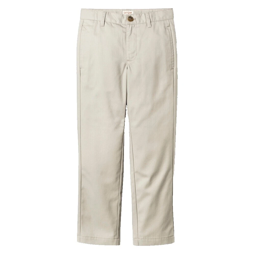 Коричневые форменные брюки для мальчиков