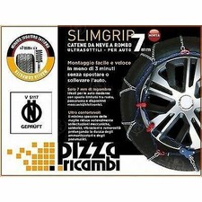 CATENE NEVE CORA SLIMGRIP 7mm