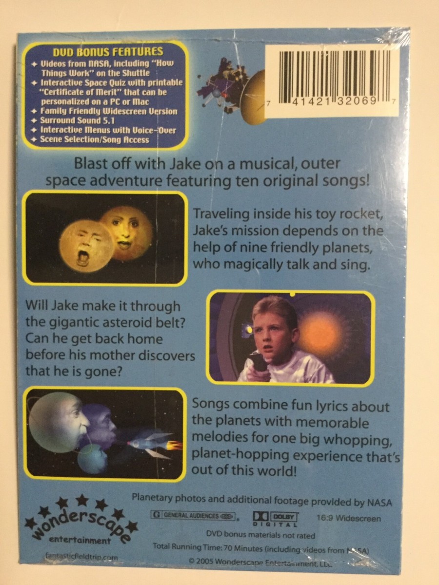 BRAND NEW SEALED My Fantastic Field Trip to the Planets DVD 2005