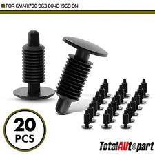 20Pcs Single Head Fasteners Trim Panel Retainer for GM 1968-On 963-004D 7.14 mm