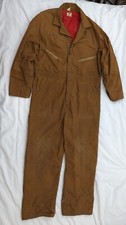 Vintage Blue Bell Brown Insulated Large 42-44 Coveralls Wrangler Work Mechanic