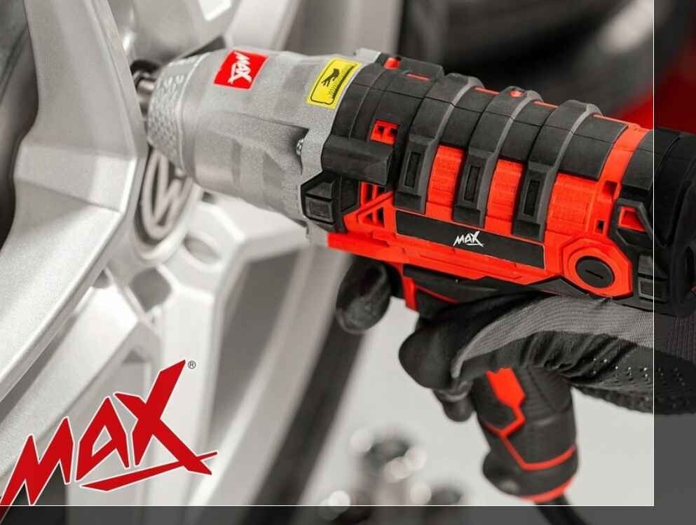 Clé à chocs électrique MAX pour débloquer les écrous de roue rouillés
