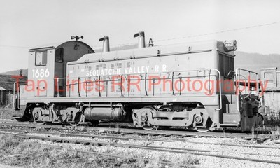 Sequatchie Valley RR 1686 NW2 S. Pittsburg TN 2-10-1987 Tom Lawson Neu 5x8 Fotos