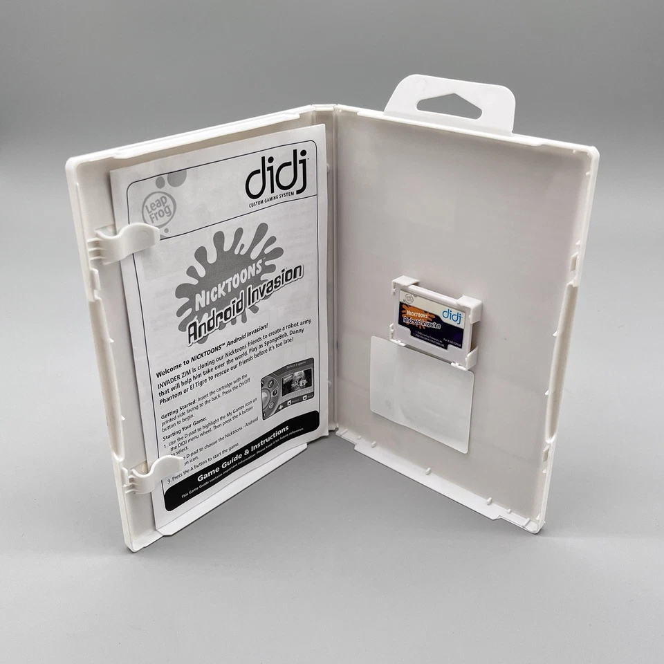 Leap Frog Didj Nicktoons Android Invasion Math Facts Grade 2-4 Age 7-10 - Image 3 of 3