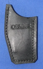 Vintage Gerber Open Top Leather Sheath, NOS