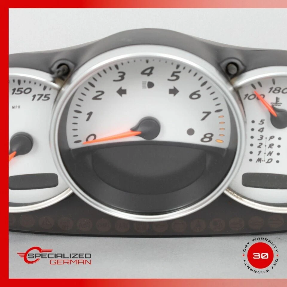 2002 Porsche Boxster 3.2 Speedometer Instrument Cluster 98664121401 OEM Used - Изображение 3 из 4