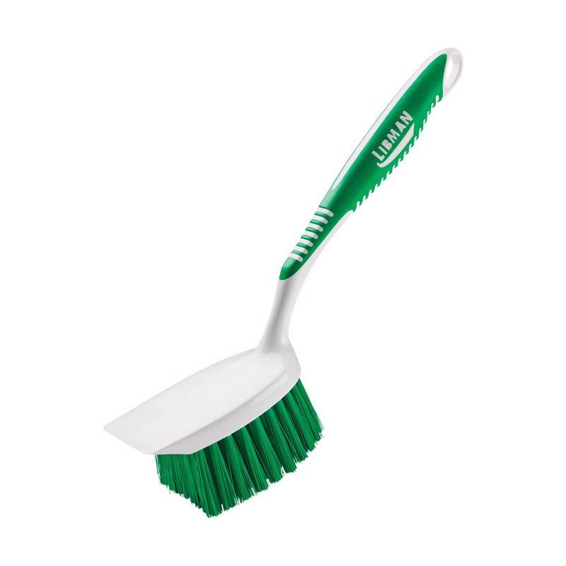 Libman 5.5 in. W Plastic Long Handle Scrub Brush (Pack of 6)