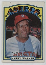 1972 Topps Harry Walker #249 0z0n