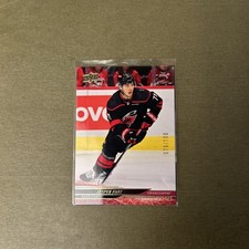 2024-25 Upper Deck Series 1 Exclusives /100 Jesper Fast #40 Hurricanes