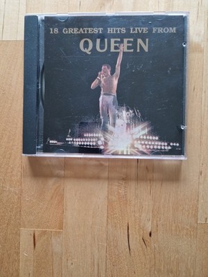 Queen: 18 GREATEST HITS LIVE FROM QUEEN (CD von 1991 - Stentor - STEN 91.005)