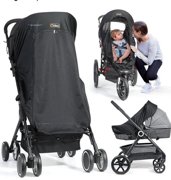 Or bow Sun Shade/bug Breathable For Baby Stroller FREE SHIPPING - Image 3 of 4
