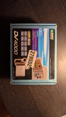 Mustek DV-4000 Handheld MPEG4 Camcorder UNTESTED w/Box