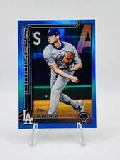 2025 Topps - Shohei Ohtani - Blue Holo Foil #400 - /150 Dodgers Color Match
