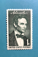 US Stamp 1958-1-cent Abraham Lincoln  Scott# 1113, Mint, hinged