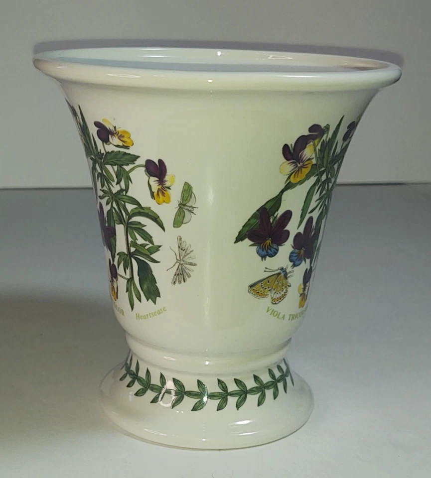 Portmeirion Jardín Botánico 1972 Viola Tricolor Heartsease Soporte para Utensilios BONITO Foto 4 de 4