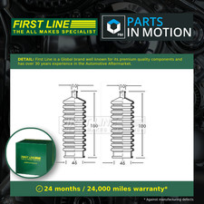 Steering Rack Boot fits MORRIS ITAL 1.3 80 to 84 12V Gaiter Bellow Firstline New