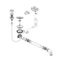 Blanco Ablaufgarnitur 1 X 3,5'' Sieb Mit Ablauffernbedienung C-Overflow 234079