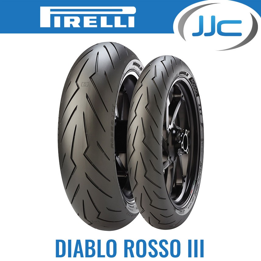 Pirelli Diablo Rosso III 120 70 ZR17 (58W) TL Front Motorbike Tyre 1207017
