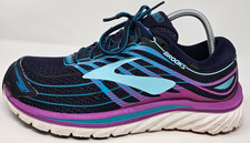 Brooks Glycerin 15 Womens Sz 9 B Purple Blue Athletic Running Shoes Super DNA