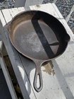 Vtg Hammered Cast Iron Skillet-Unmarked Wagner Ware #8