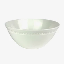 Tabletops Unlimited Otella Embossed Soup Cereal Bowl All White Fine Bone China