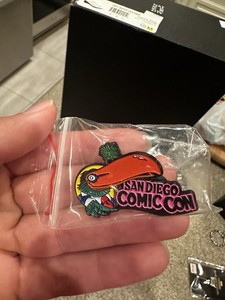 2019 SDCC San Diego Comic Con Exclusive 50th Anniversary Pin , Rare Collectible