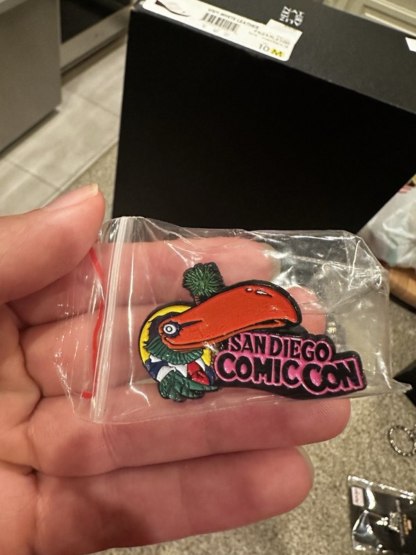 2019 SDCC San Diego Comic Con Exclusive 50th Anniversary Pin , Rare Collectible