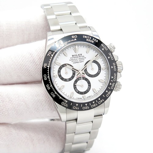 Rolex 116500LN Cosmograph Daytona with White Dial