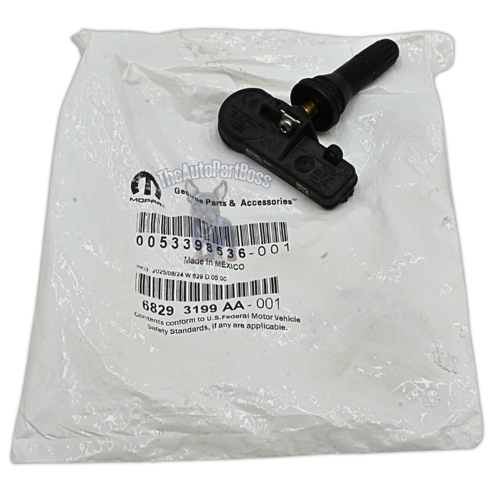 Tire Pressure Sensor Genuine Mopar 68293199AA