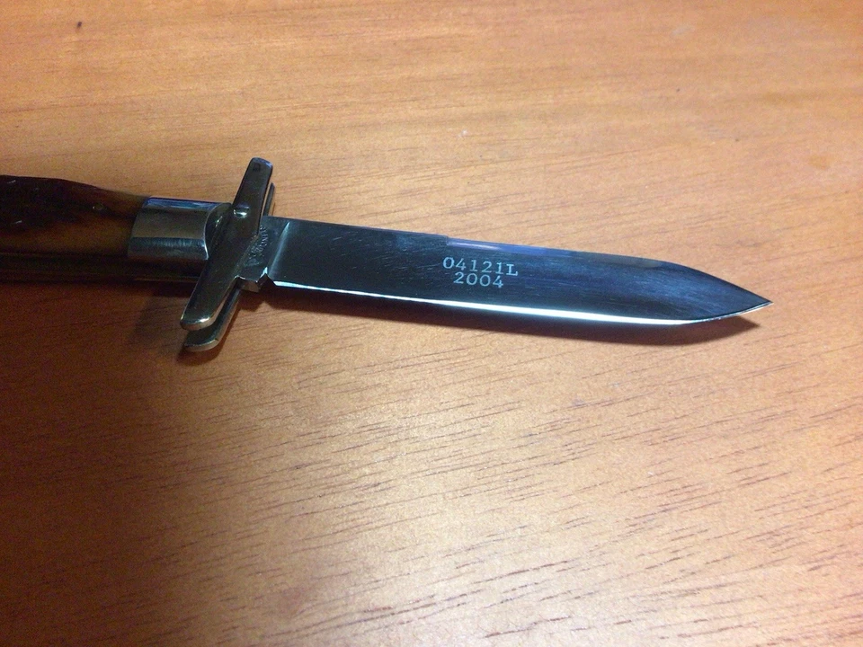 Schatt & Morgan American Pocket Knives Series Single 8” Blade Caramel Q4121L New - Image 4 of 4