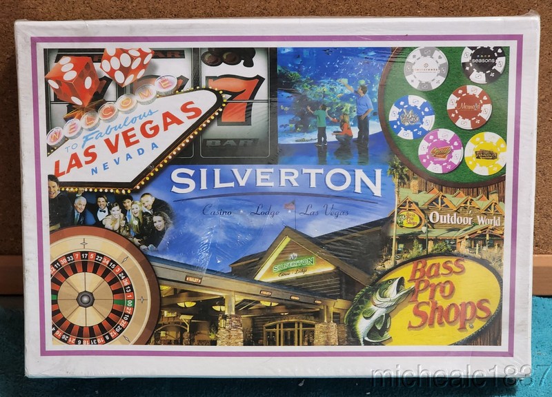 Silverton Casino Lodge Las Vegas Nevada1000 Piece Jigsaw Puzzle Never Opened NEW