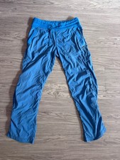 Lululemon Women's Dance Studio Pant, Size 4, Blue, Full Length, Mid Rise